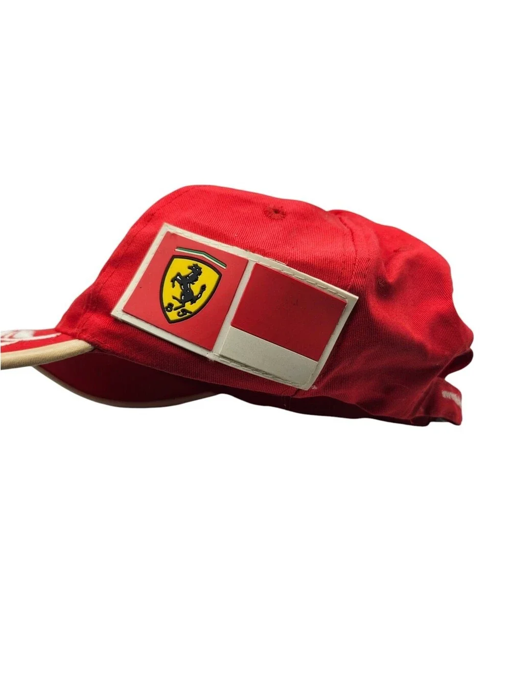 Vintage Ferrari Dekra Red Racing Team Cap Michael Schumacher Formula 1 Hat